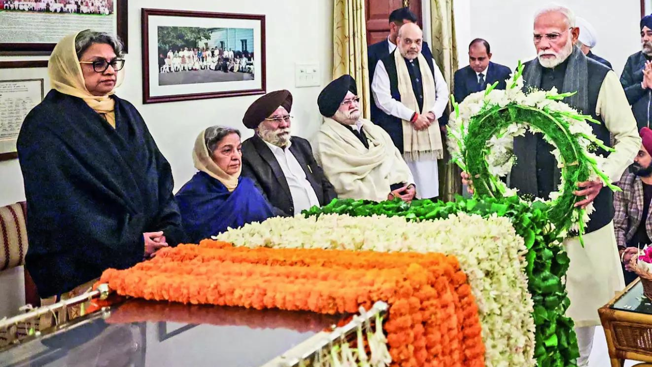 Cong demands memorial for Manmohan Singh; committed to building one: Govt