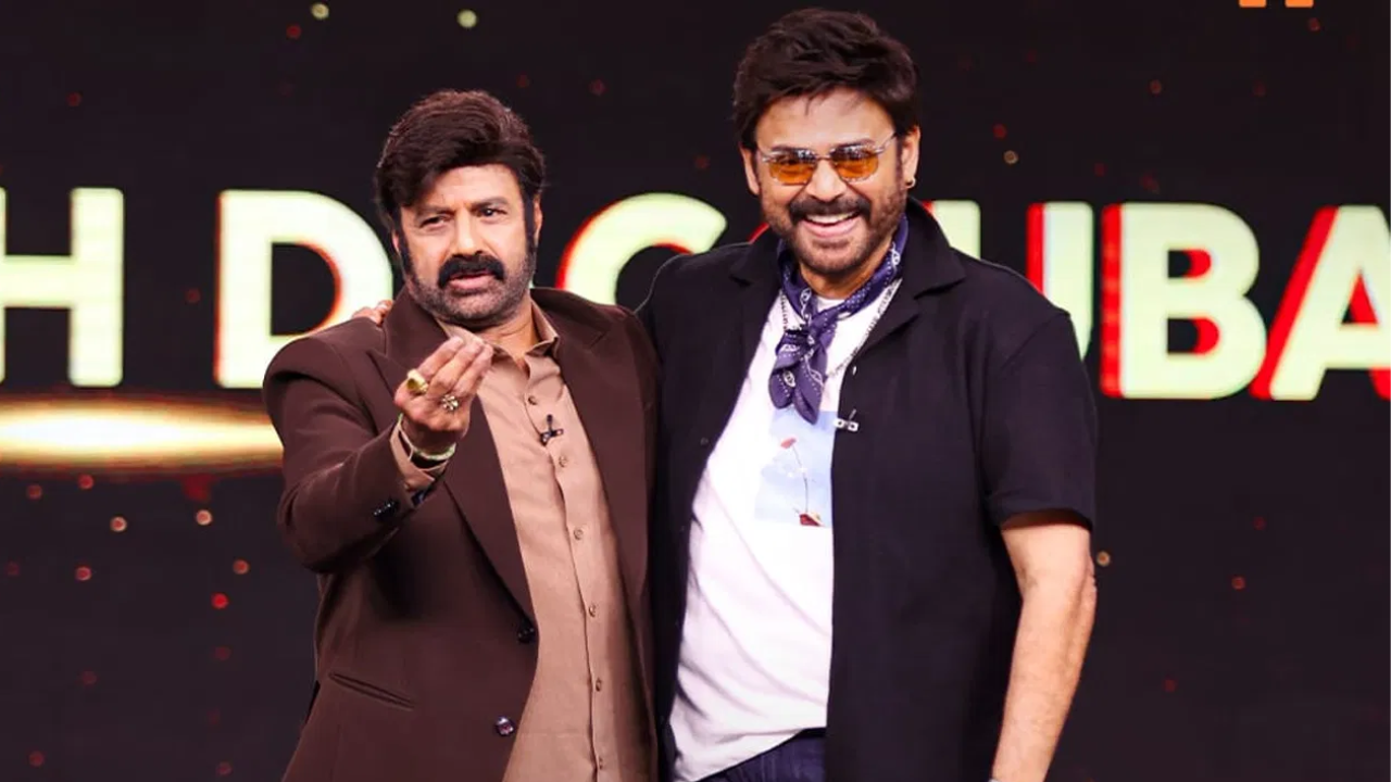 Venkatesh Daggubati joins Balakrishna on Unstoppable with NBK 4
