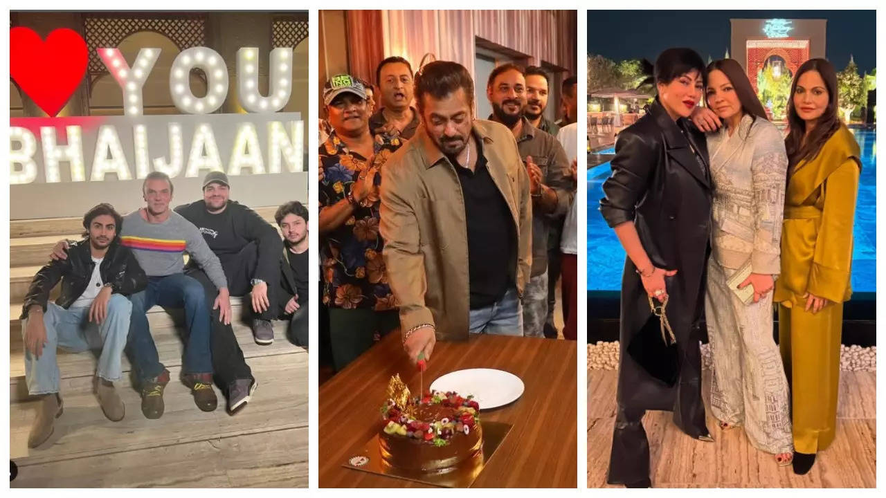 Ambani family hosts Salman Khan’s birthday bash