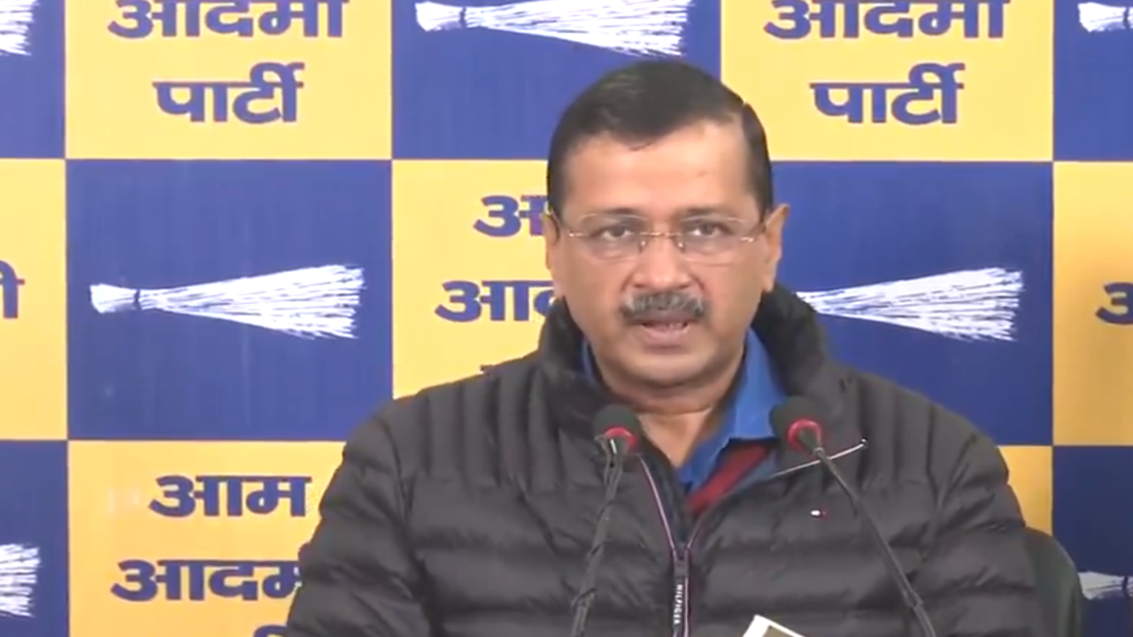 ‘Cong, BJP have joined hands’: Kejriwal on LG ordering probe into AAP women’s scheme