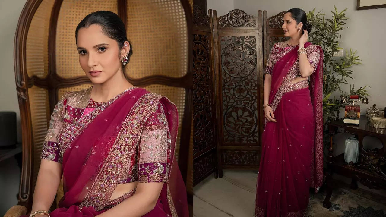 What Sania Mirza wore at PV Sindhu's reception