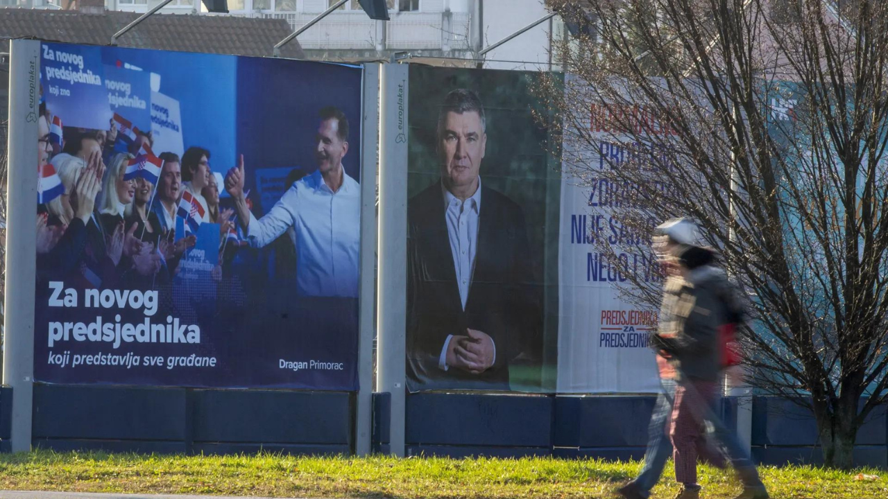 Croatia elects president as incumbent looks favourite