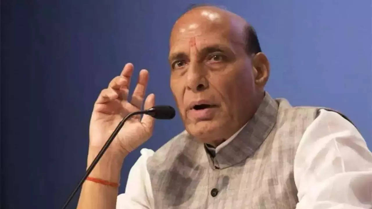 India ‘not very lucky’, can’t sit quiet, unconcerned: Rajnath Singh to Armymen