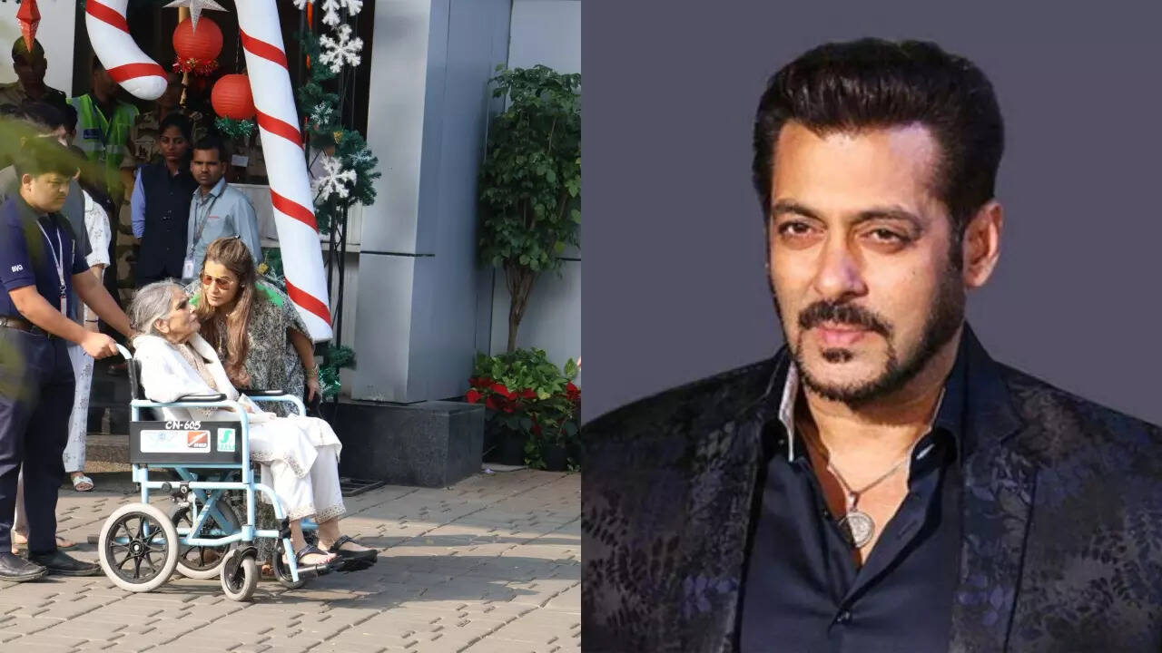 Salman and family at Kalina airport after b'day bash