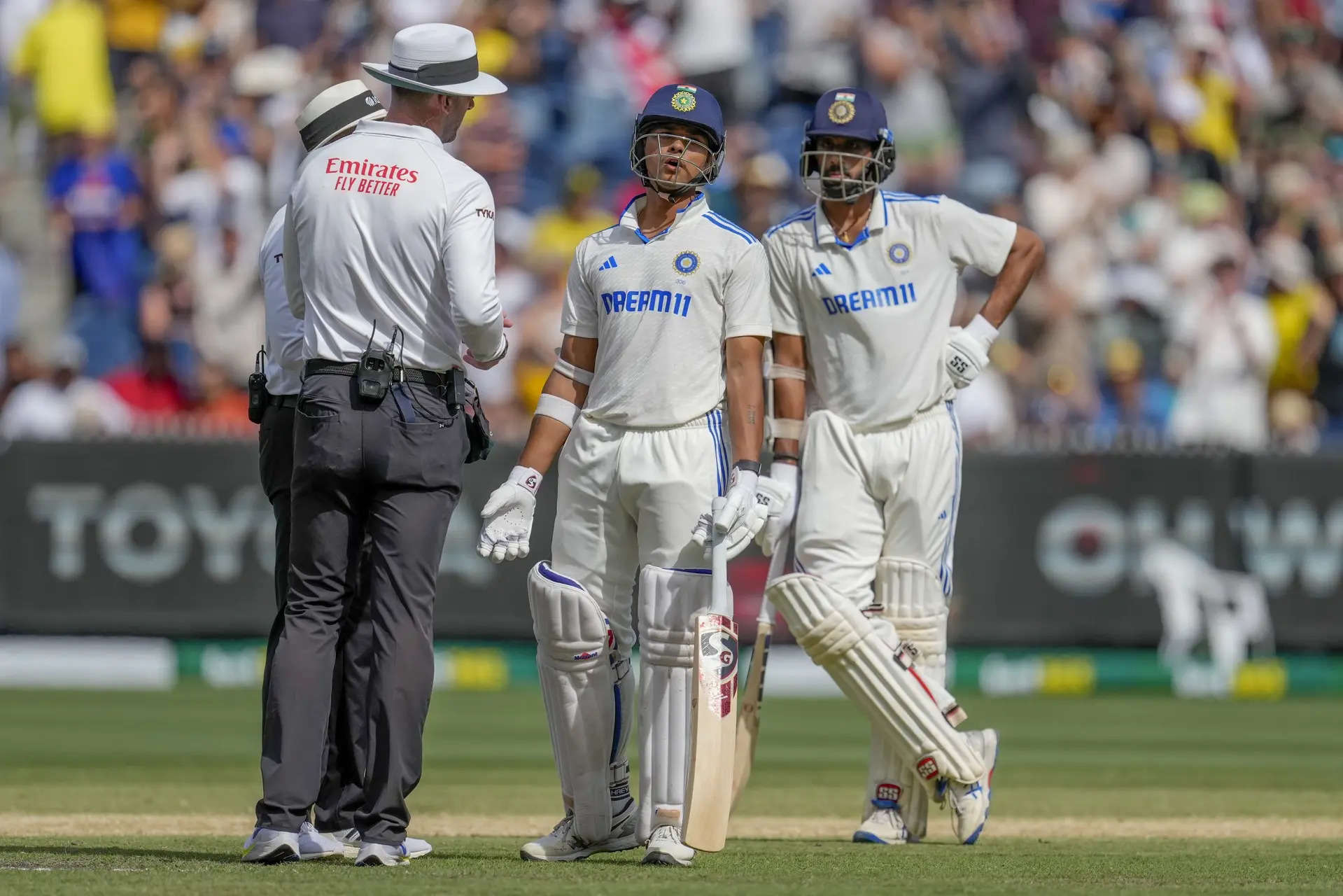 Rohit on Yashasvi’s dismissal: ‘It looked like he touched it’