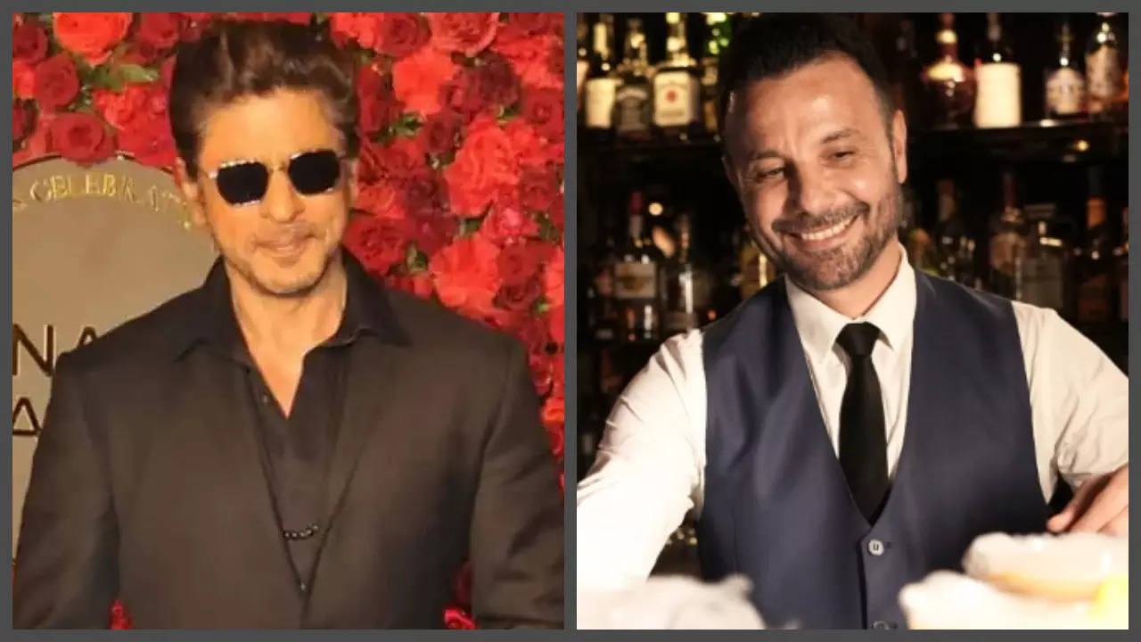 Mixologist recalls conversation with SRK at Anant party