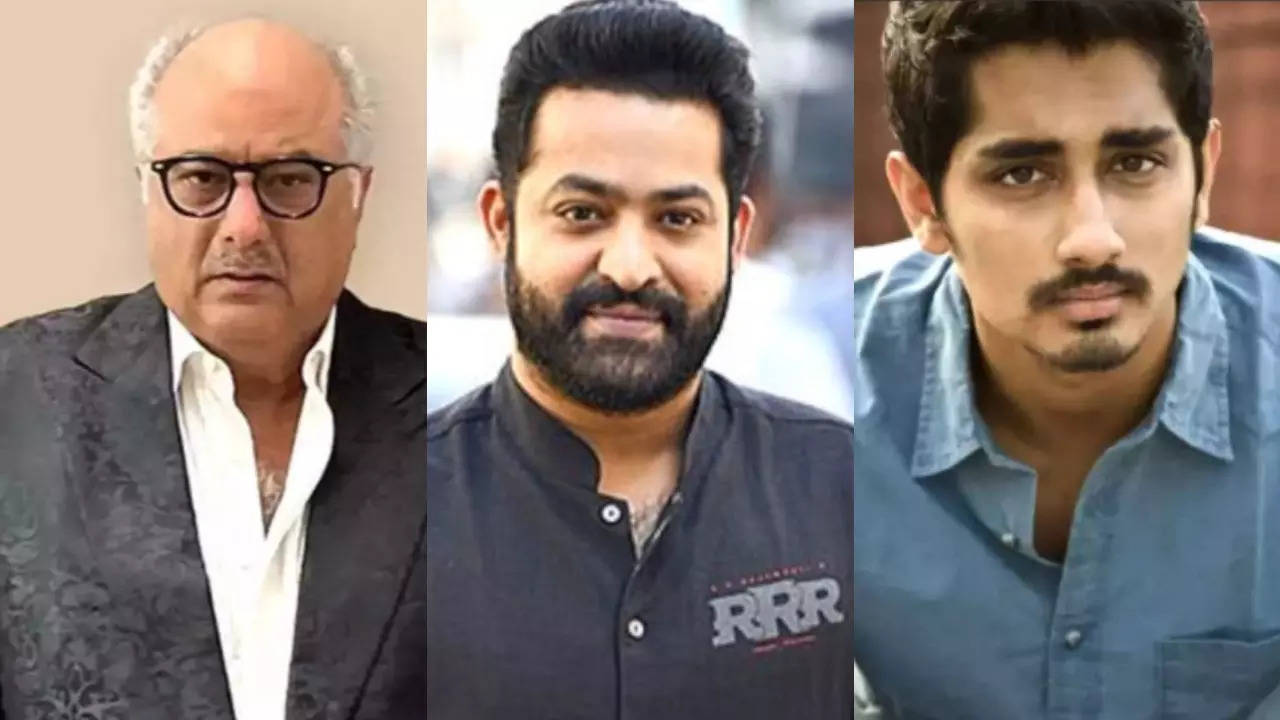 Siddharth corrects Boney as he calls Jr NTR a new face