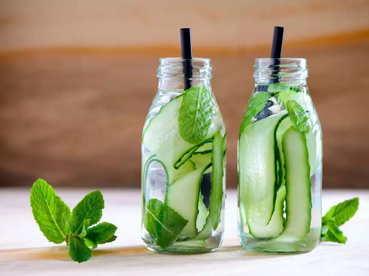​Cucumber-mint water