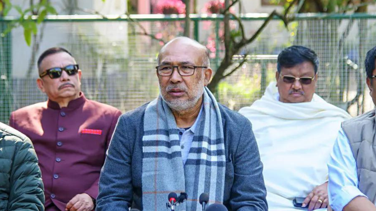 ‘In turmoil because of past sins’: Manipur CM hits back at Congress