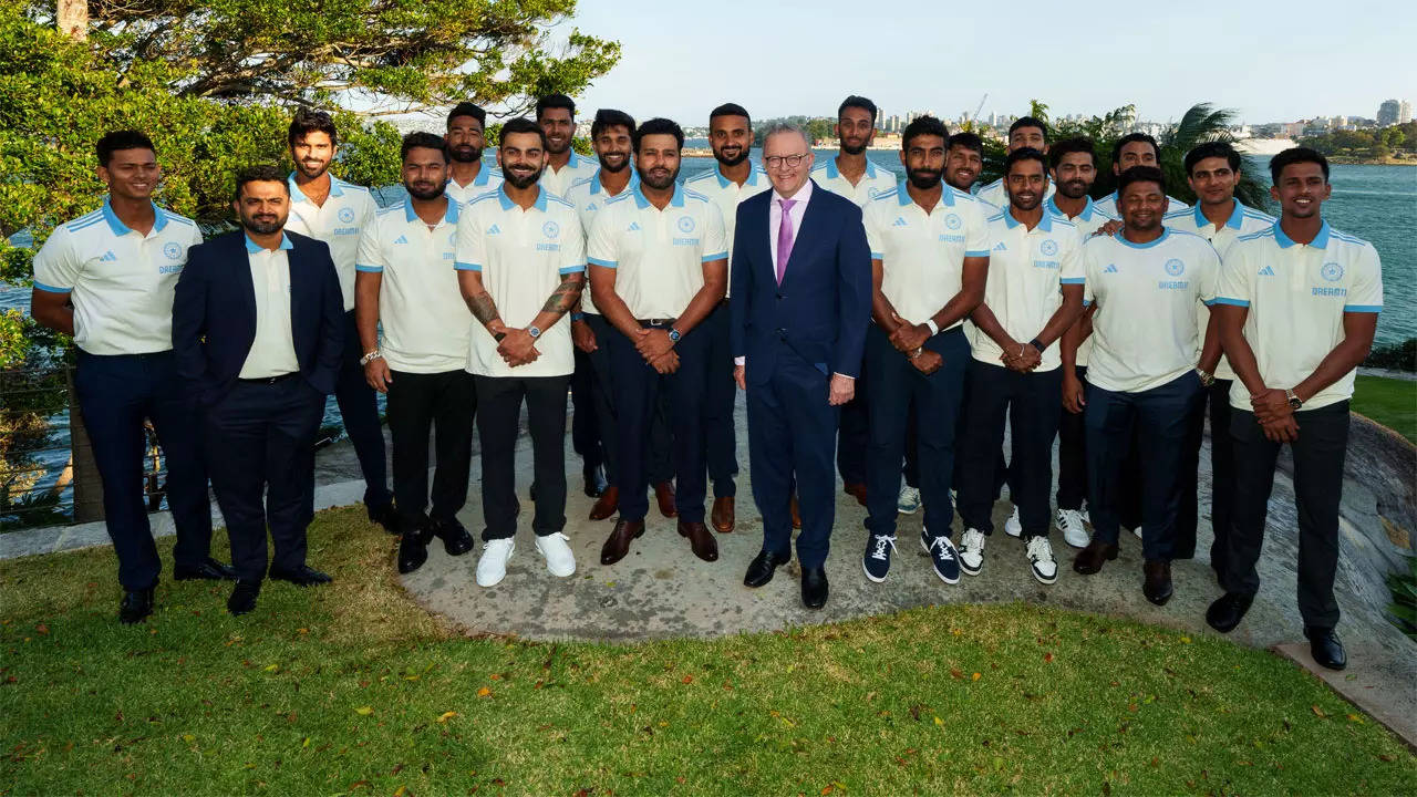 India and Oz teams meet PM Albanese ahead of Sydney Test