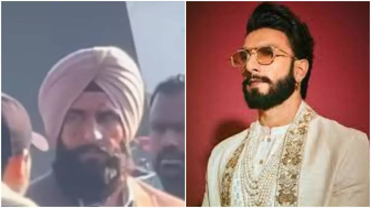 Ranveer's pics from Aditya Dhar's 'Dhurandhar' leaks