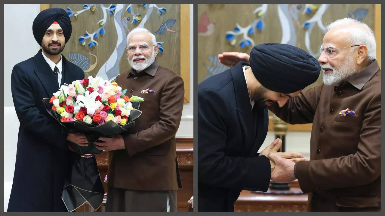 Diljit bonds with PM Modi over music, culture: Video