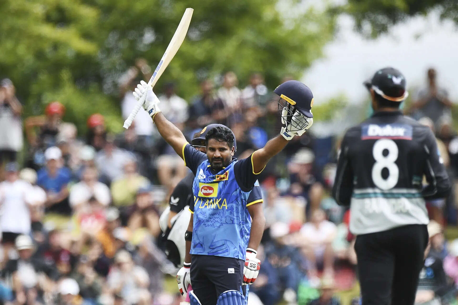 Perera's record-breaking century leads SL to victory over NZ