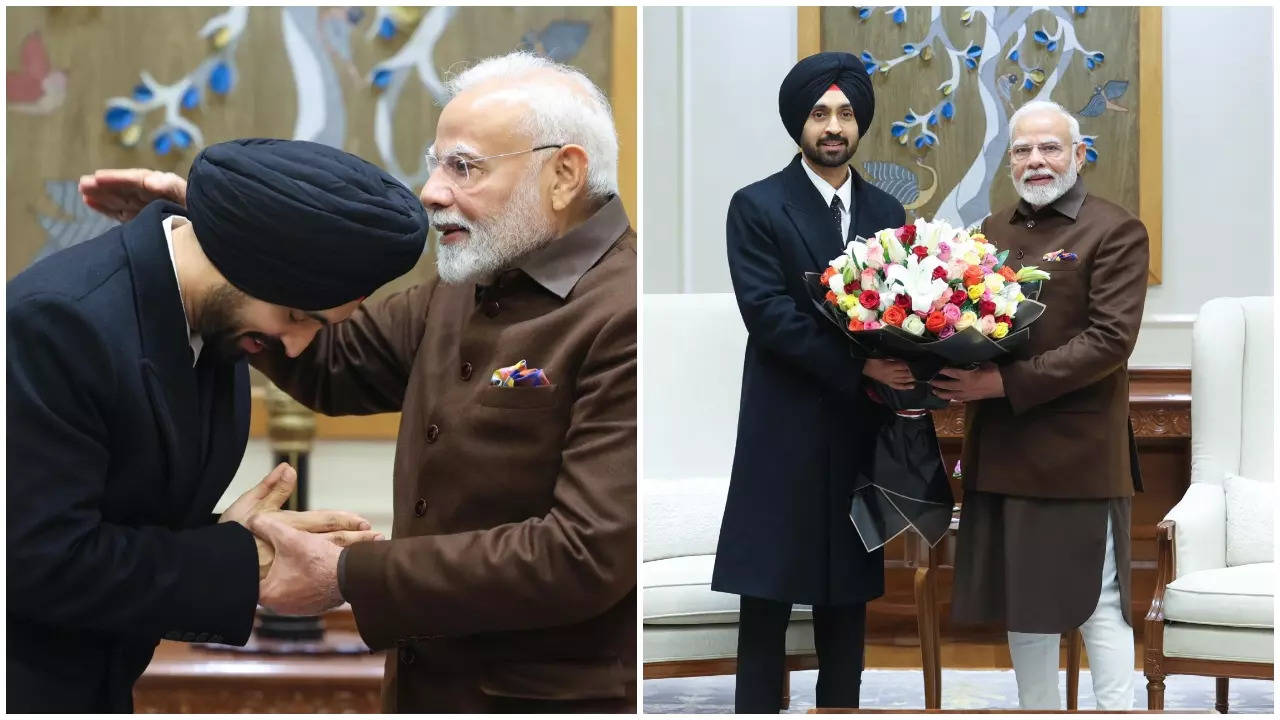 Fans call PM Modi and Diljit’s meeting unexpected collab