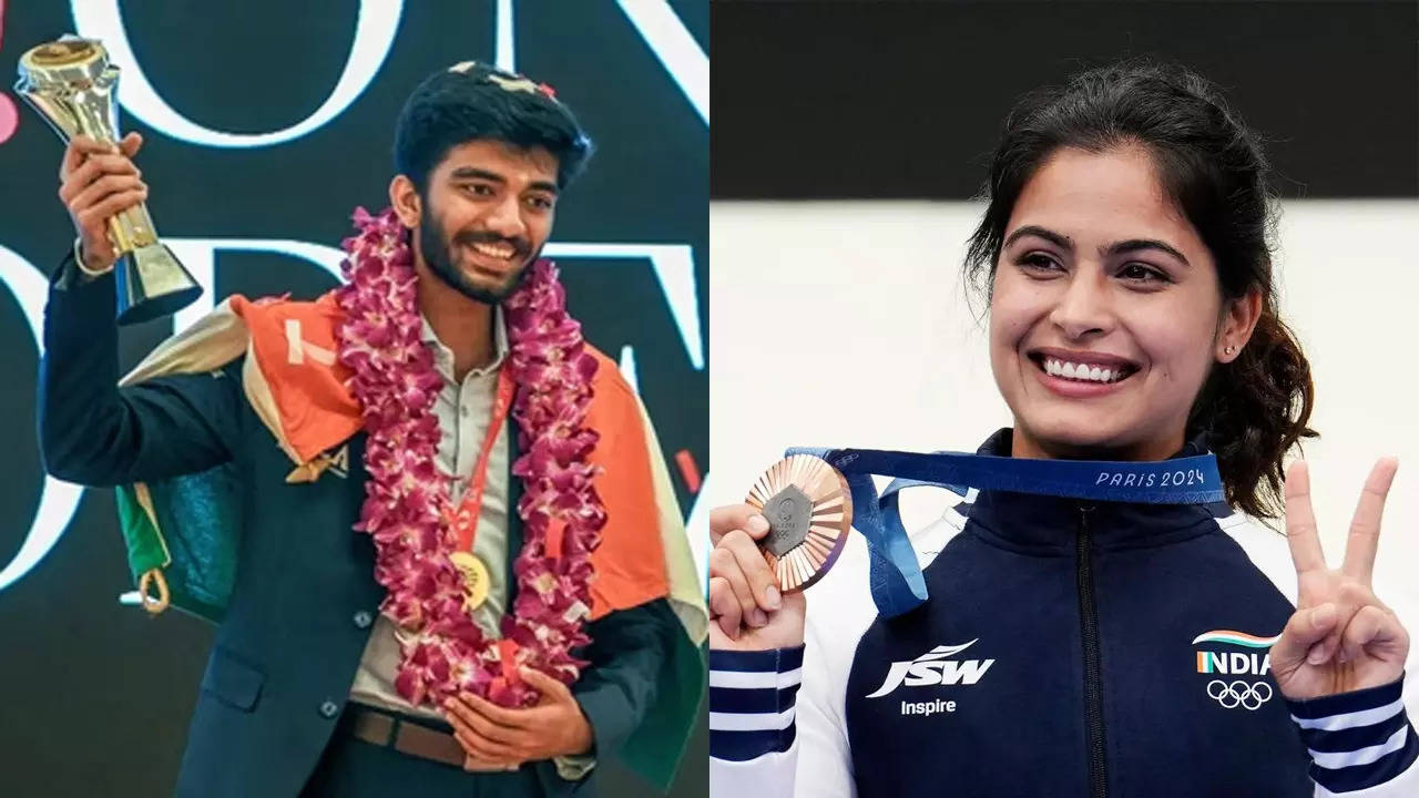 Manu Bhaker, D Gukesh among 4 to be conferred Major Dhyan Chand Khel Ratna Award