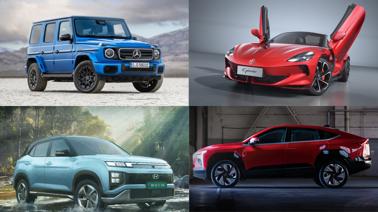 Cars and SUVs set to launch in January 2025: Hyundai Creta EV, MG Cyberster and more