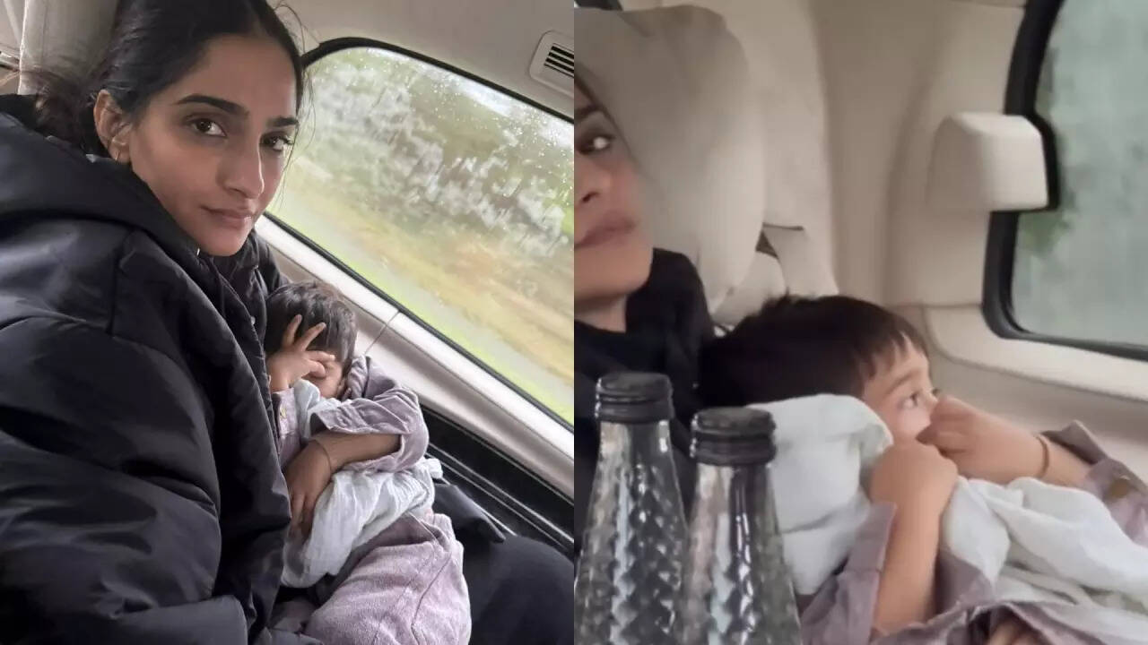 Sonam reveals Vayu’s ‘beautiful eyes’