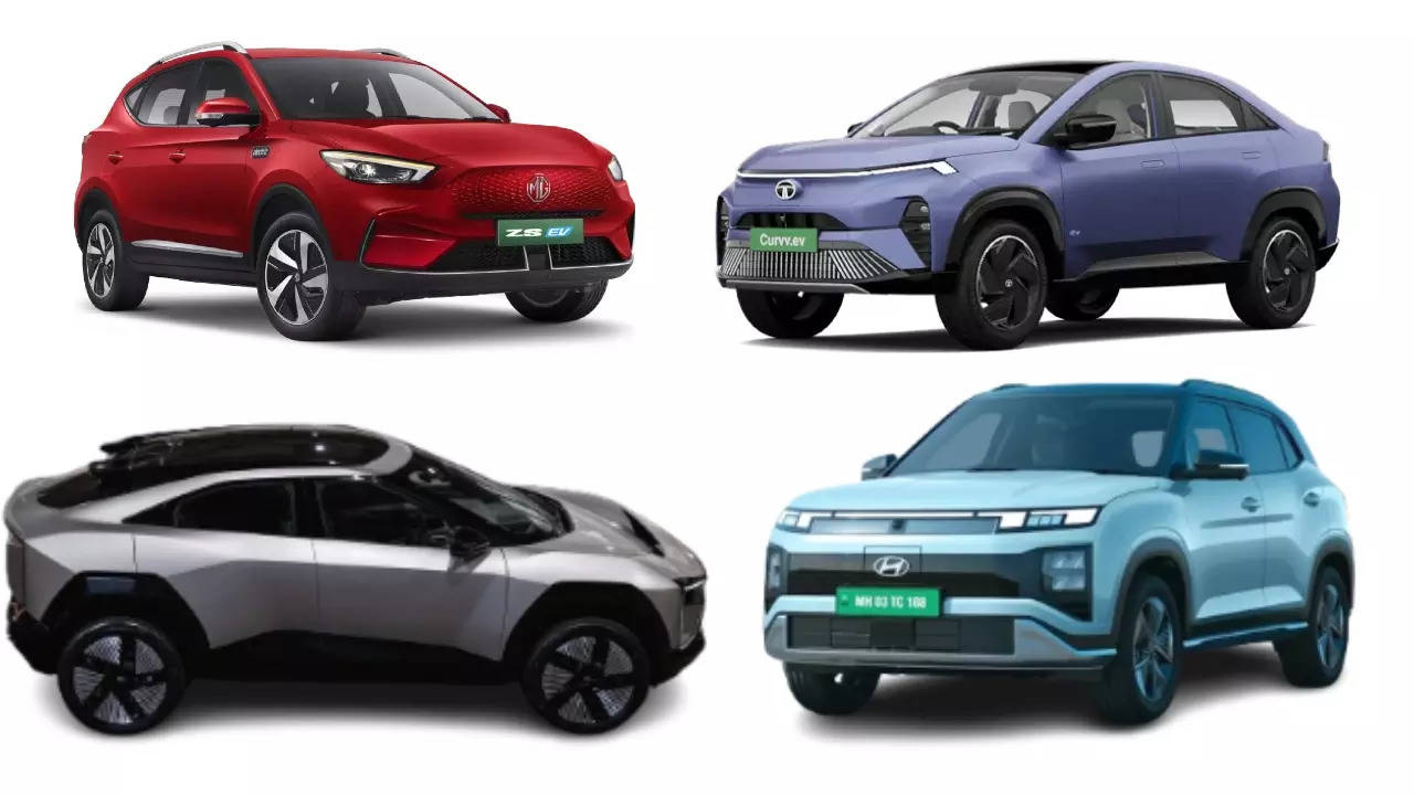 Electric SUVs range battle: Hyundai Creta EV vs Tata Curvv EV vs Mahindra BE 6 vs MG ZS EV