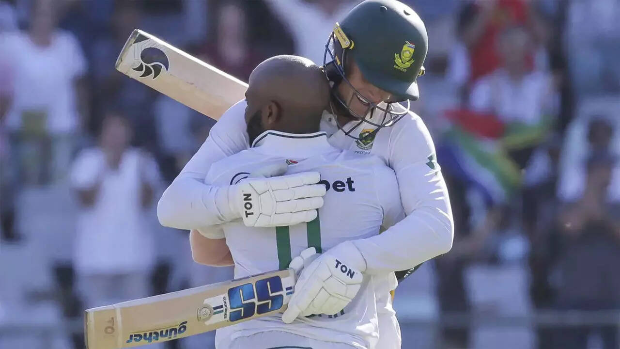 2nd Test: Bavuma, Rickelton shine with tons as SA take control