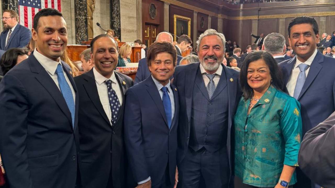 Historic milestone: Six Indian Americans sworn into US House of Representatives