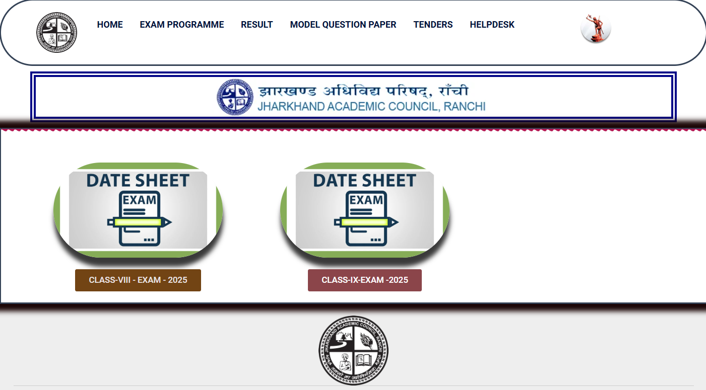 JAC Jharkhand Board Exam Date Sheet 2025 released for class 8 and 9: Check complete timetable here
