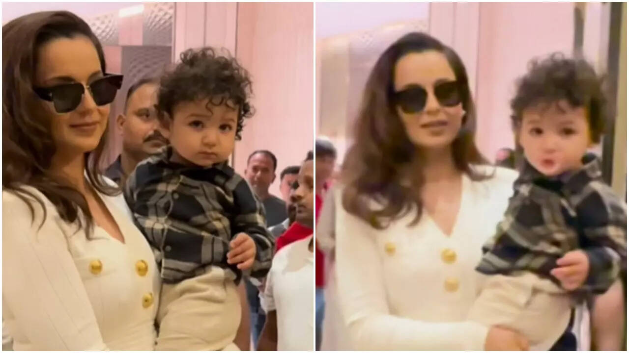 Kangana compares nephew Ashwatthama's hair to hers