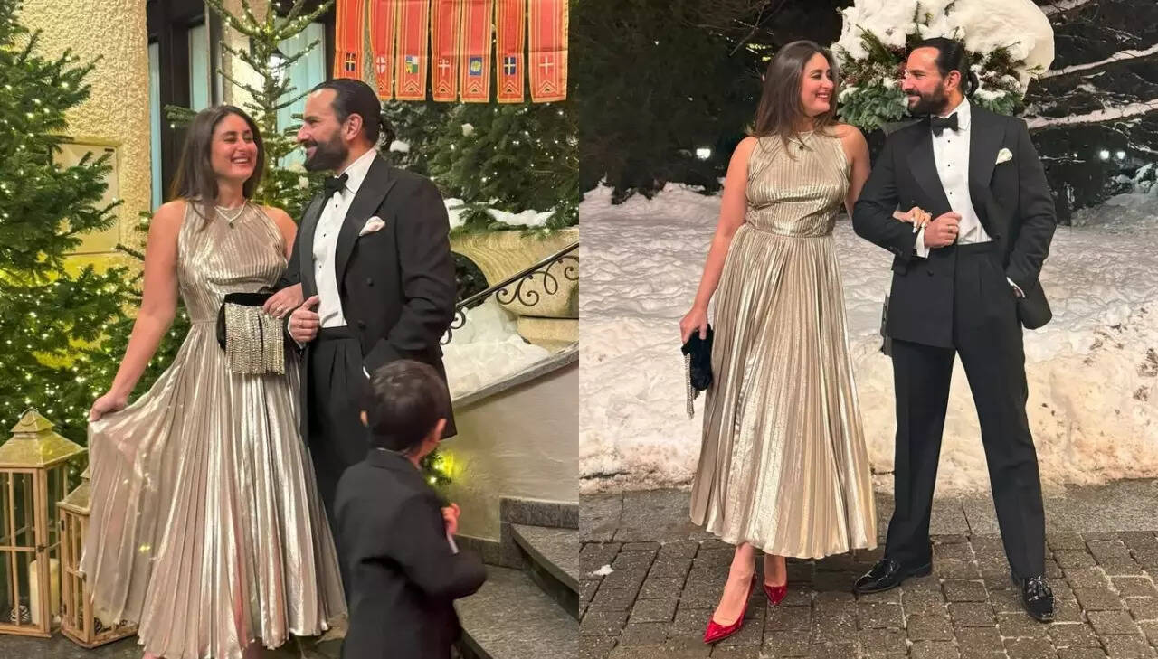 Kareena, Saif's New Year PICS spell royalty