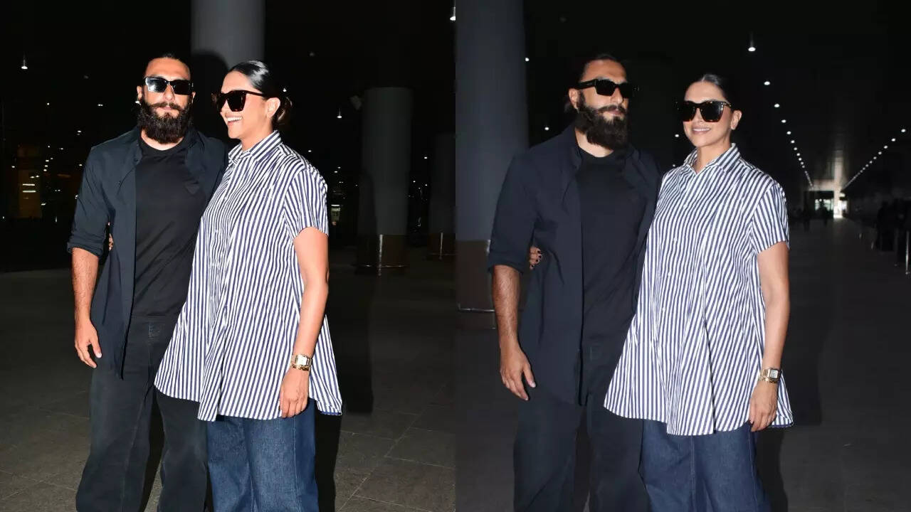 DP-Ranveer return from vacay: VIDEO