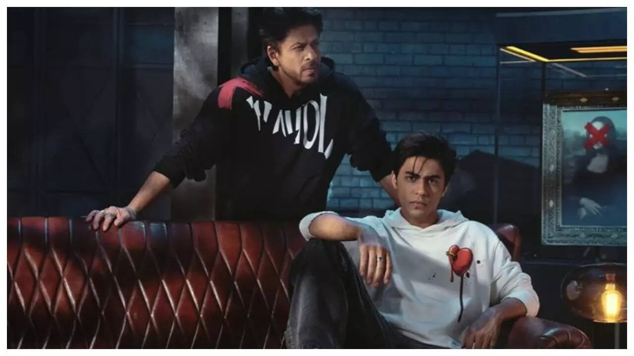 SRK and Aryan's stylish shoot sparks calls for father-son film