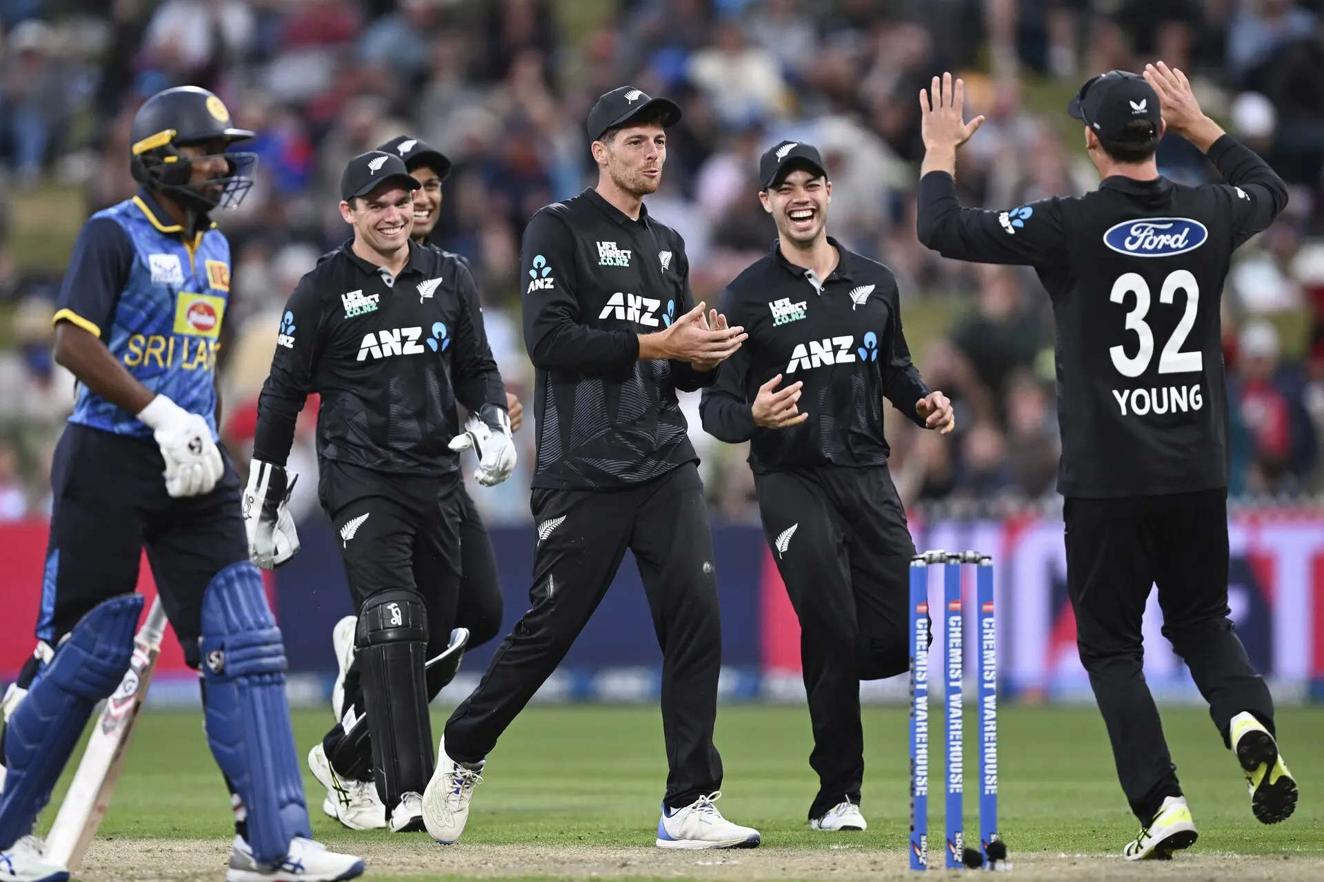 2nd ODI: NZ seal series with 113-run victory over SL in rain-hit match