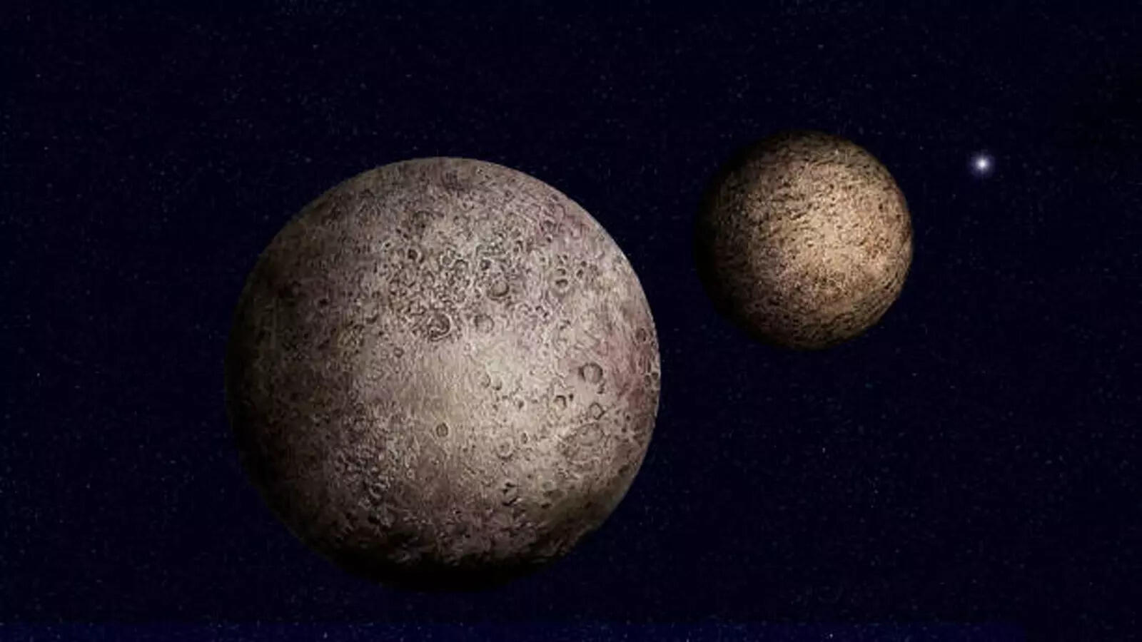 Pluto's 'kiss and capture' of its largest moon Charon 4.5 billion years ago could change how we teach about moons and planetary systems in US schools