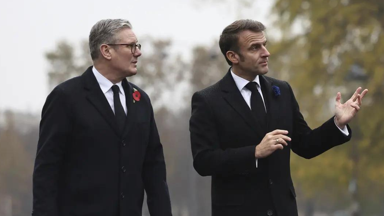 Macron and Starmer discuss Ukraine, Middle East at UK meeting