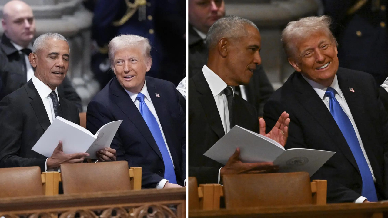 'It did look very friendly': Trump on viral moment with Obama at Carter's funeral; secret talks decoded