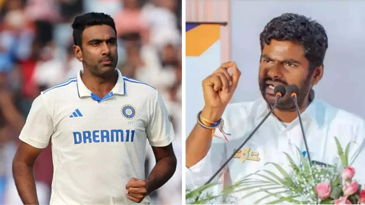 ‘Hindi is not national language’: BJP’s Annamalai backs Ravichandran Ashwin’s remark