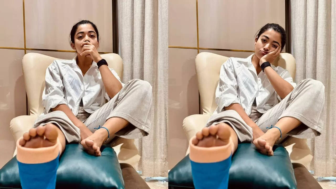 Rashmika confirms her gym injury: 'I'll be back soon'