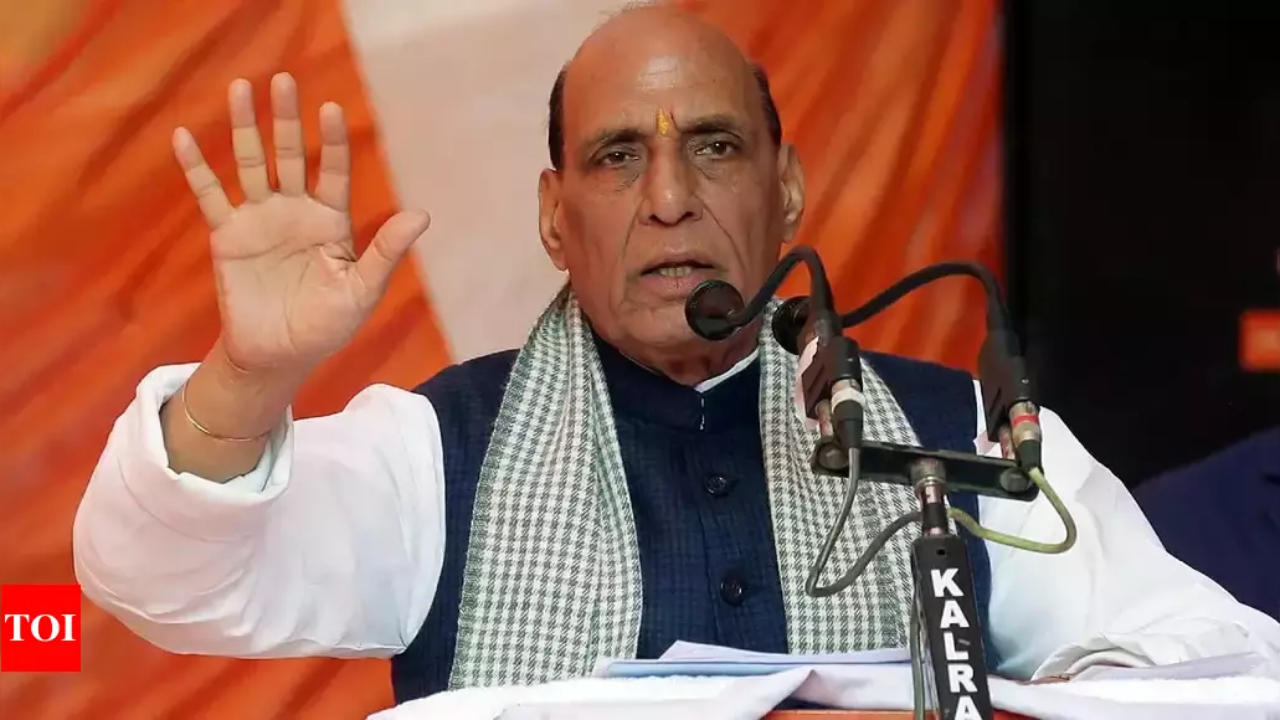 Time to pursue the 'Indian dream': Rajnath Singh tells youth they no longer need to go abroad