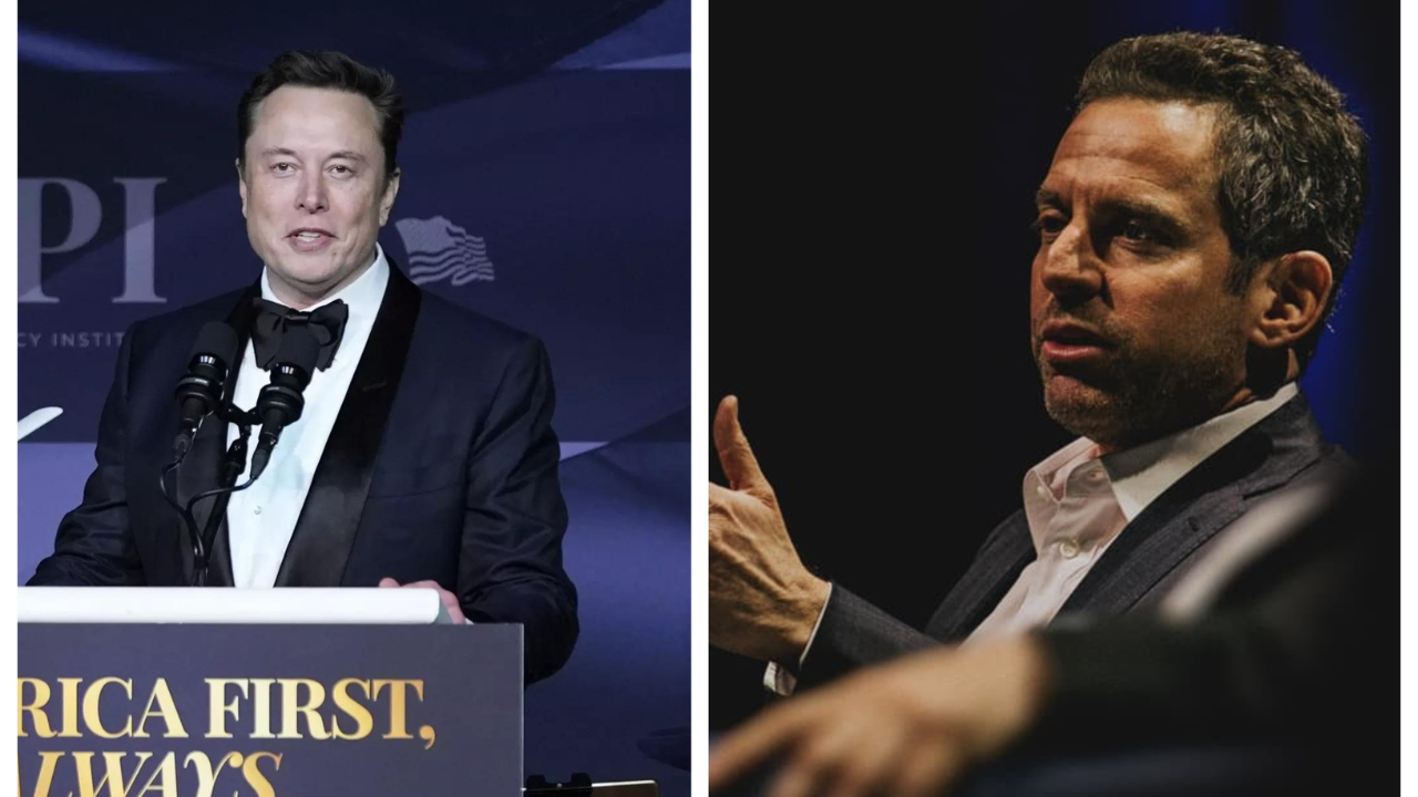 Sam Harris divulges why he's no longer a friend of the Tesla CEO. Elon Musk reacts