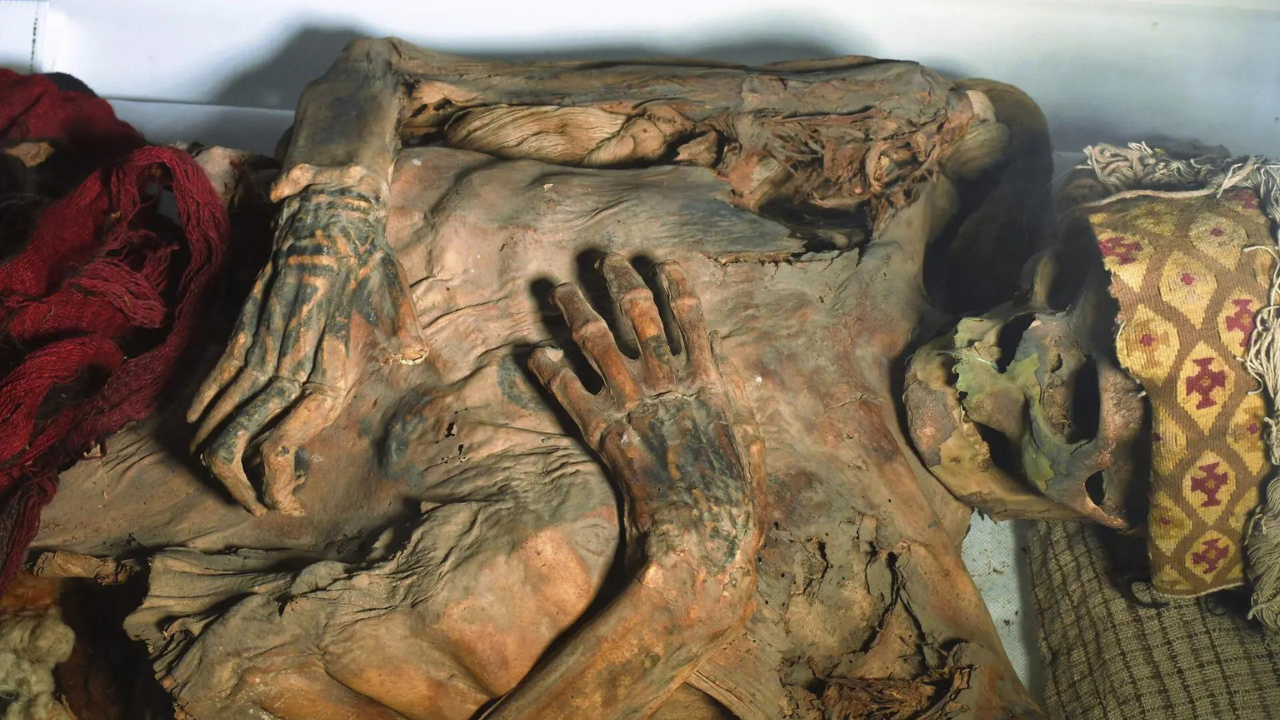 Lasers help archaeologists study ancient tattoos on Peruvian mummies