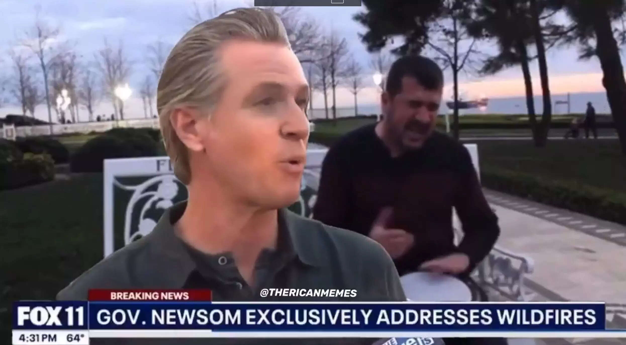 California wildfires: Is he on cocaine? Gavin Newsom trolled for bizarre body language