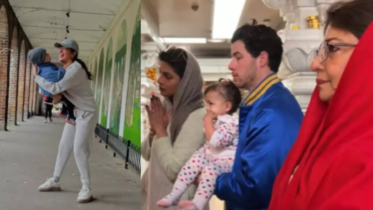 Madhu Chopra drops unseen PICS of Malti with PC, Nick