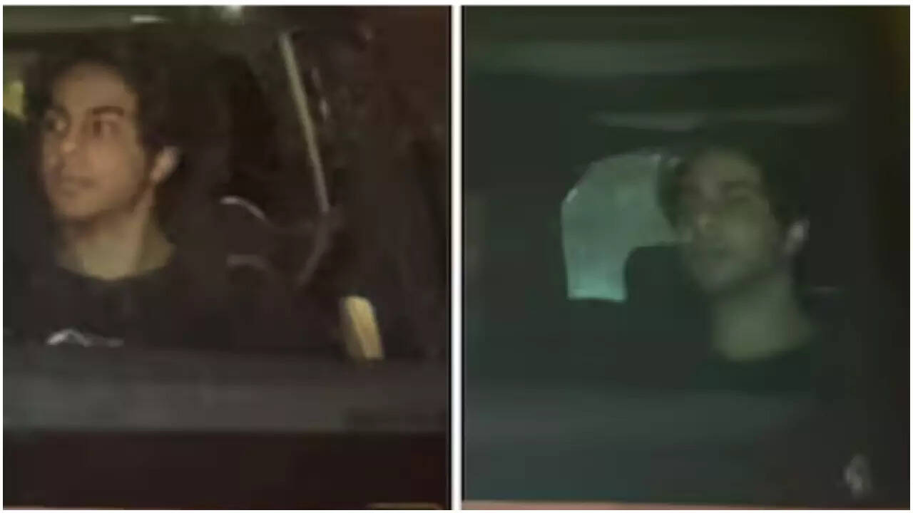 Aryan enjoys with friends in Mumbai ahead of his directorial debut