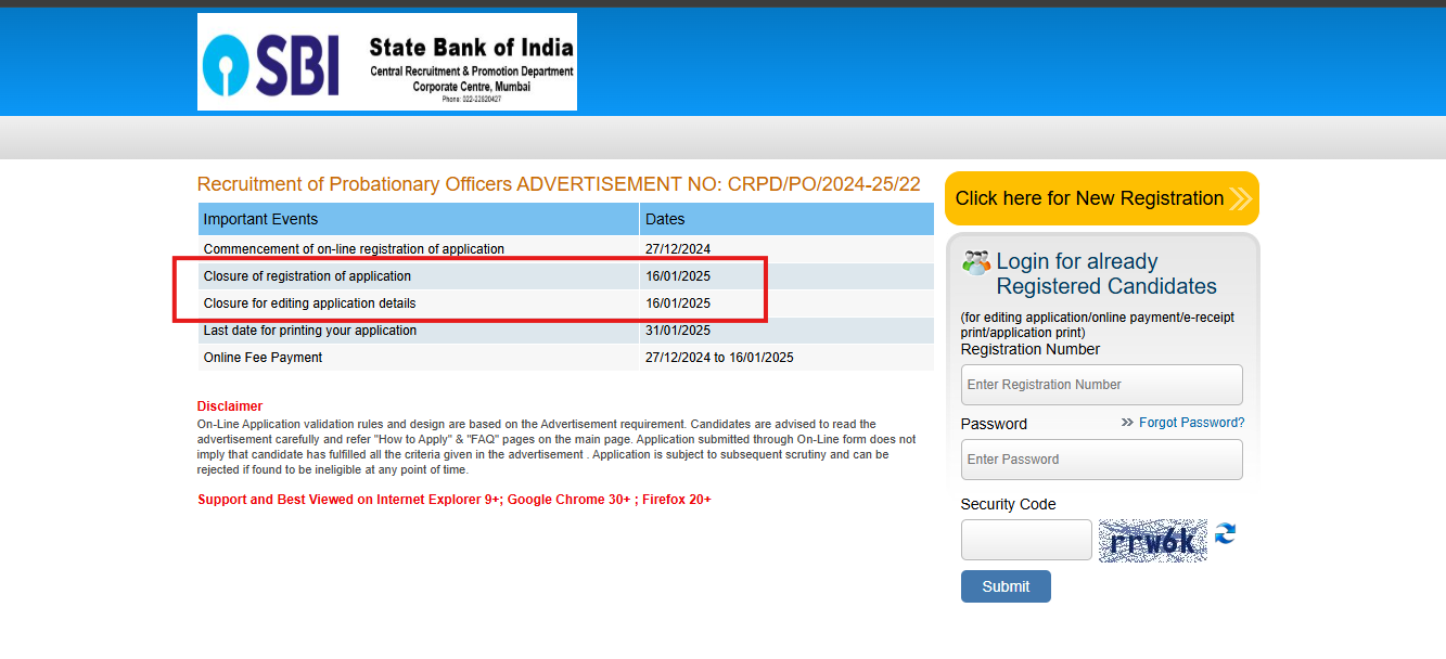 SBI PO 2024 registration window closes today: Direct link to apply here