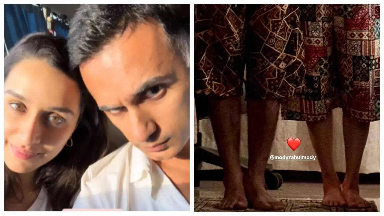 Shraddha is all hearts for beau Rahul - Pic