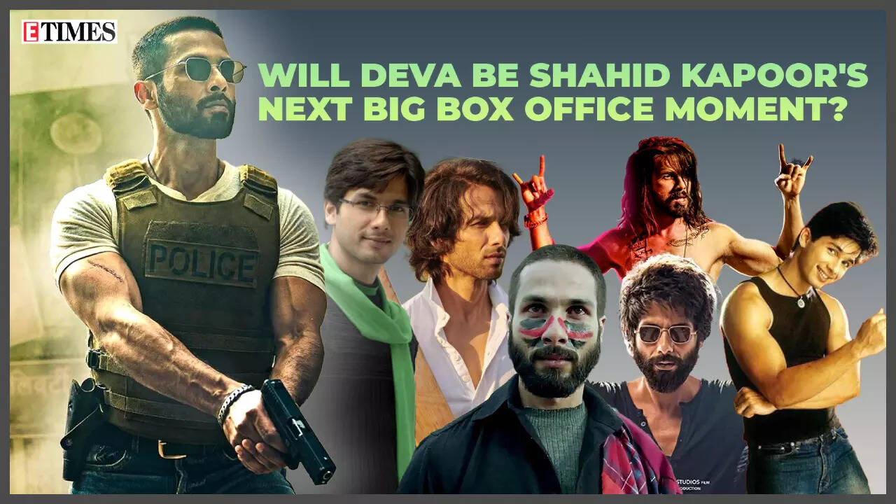 Will ‘Deva’ be Shahid Kapoor’s next big box office moment?