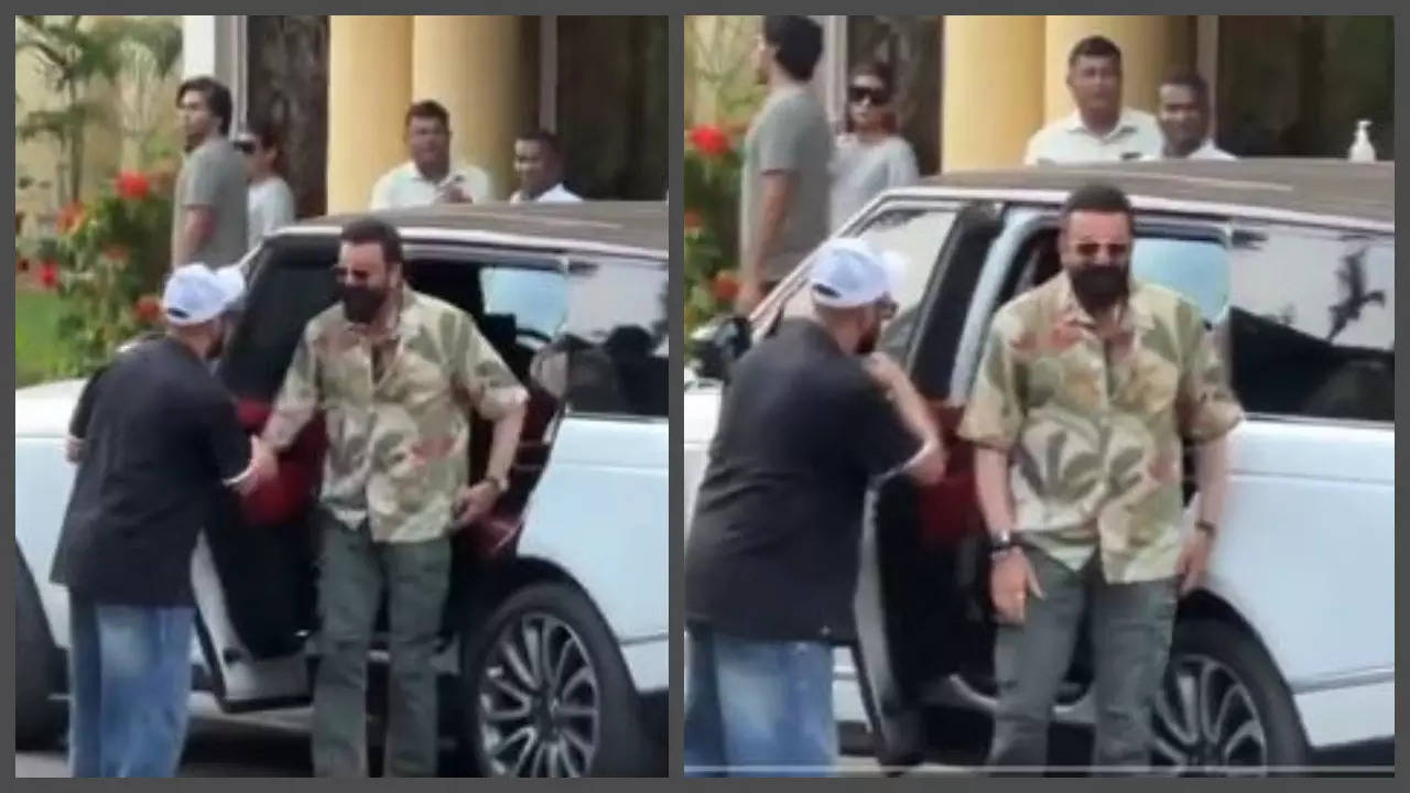 Sanjay Dutt checks on Saif Ali Khan’s health at hospital