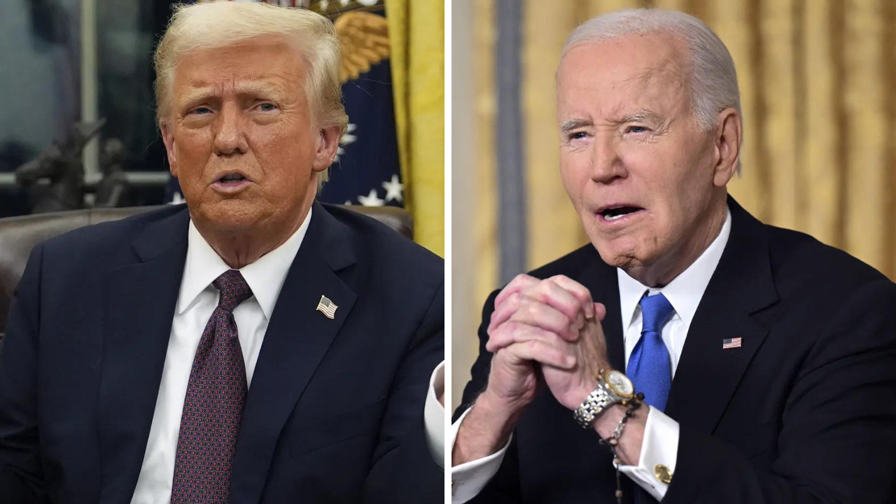 ‘Biden pardoned his whole family while I was making my speech’: Trump