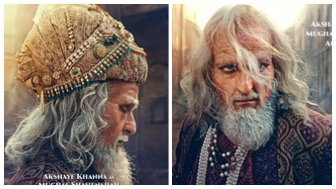 Akshaye looks unrecognisable as Emperor Aurangzeb: PICS