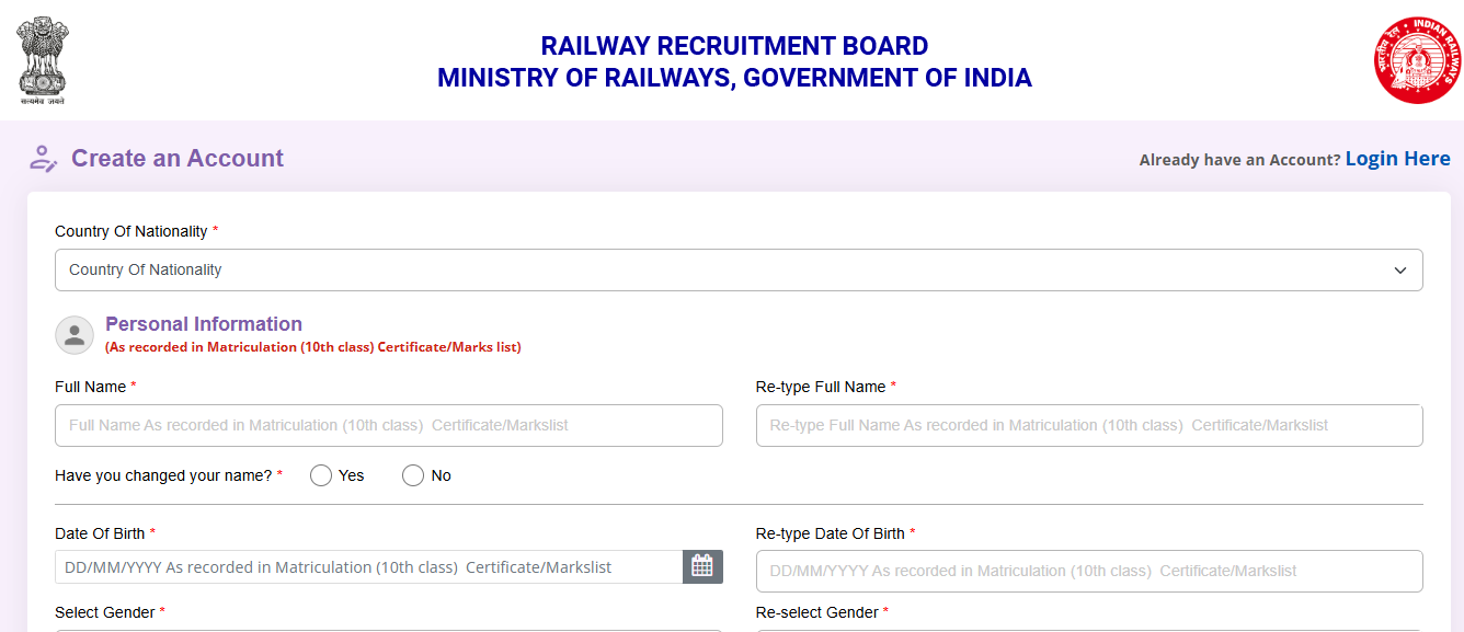 RRB recruitment 2025 registration window opens for 32,438 posts: Direct link to apply here