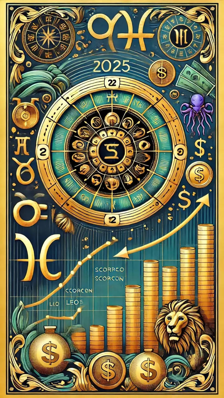 Zodiac signs likely to become wealthy in 2025