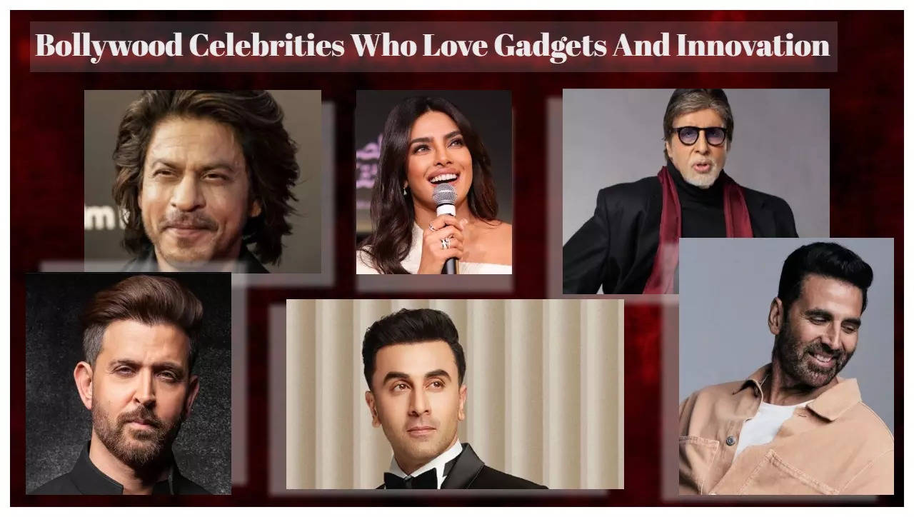 Bollywood celebrities who love gadgets and innovation